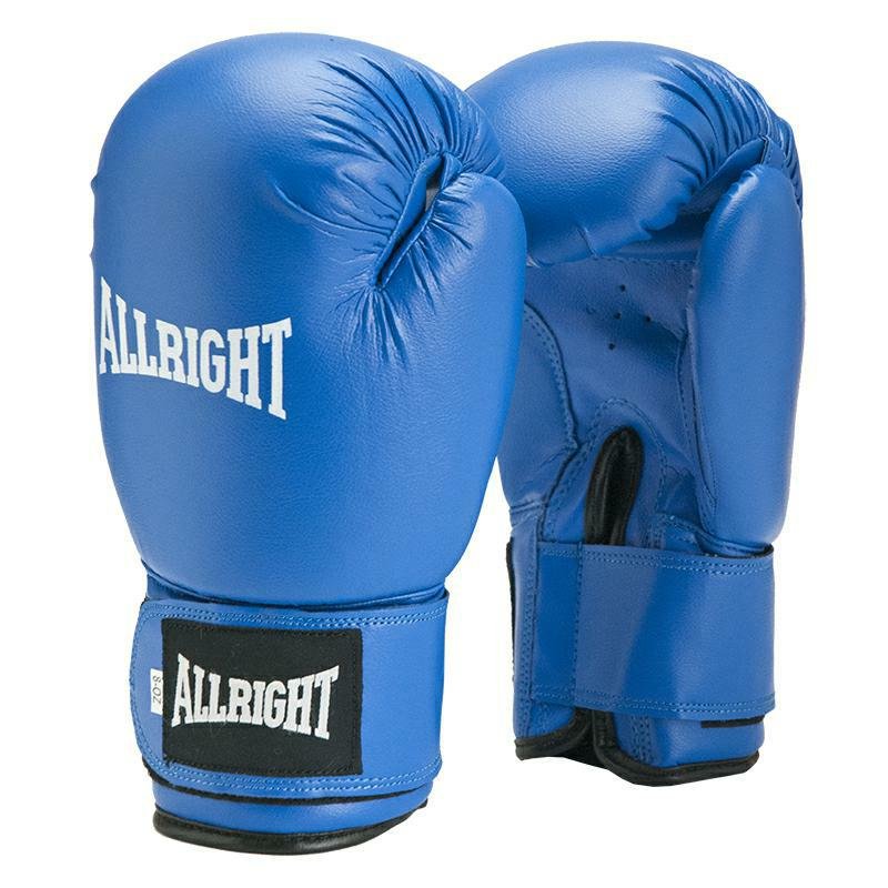 Zdjęcia - Rękawice do sportów walki Allright RĘKAWICE BOKSERSKIE TRAINING PRO 4oz  1119 niebieskie 