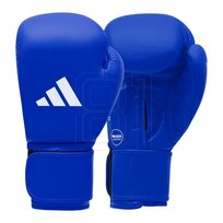 Rękawice bokserskie turniejowe adidas z atestem IBA niebieskie 12 oz