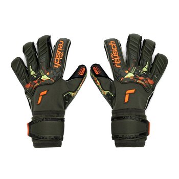 Rękawice bramkarskie Reusch Attrakt Gold X Evolution Cut zielone 5370064-5555 - Reusch