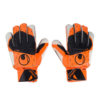 Rękawice bramkarskie uhlsport Soft Resist+ Flex Frame pomarańczowo-białe 101127401 9.5 - Uhlsport