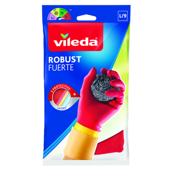 Rękawice gumowe VILEDA Robuste rozmiar L - Vileda