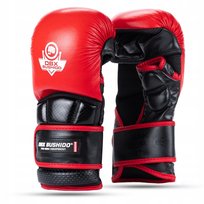 Rękawice MMA sparingowe XL - Warrior Red - Legacy Series DBX BUSHIDO