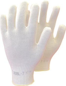 Rękawice ochronne wykonane z bawełny  10par - REIS