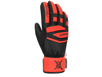 Rękawice Reusch Worldcup Warrior Prime R-Tex® Xt Junior Black Fluo Red 2023 - Reusch