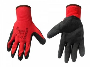 Rękawice robocze rękawiczki ochronne powlekane RED Latex G73581 GEKO r. 9 - Geko
