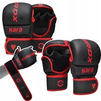 Rękawice Sparingowe Do Mma Rdx Shooter F6 Czerwone R. S/M RDX