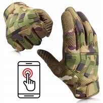 Rękawice TAKTYCZNE Dotykowe Survival Bojowe Wojskowe MORO M