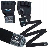 Rękawice Żelowe Owijki Bokserskie Ground Game Classic 2.0 R. L/Xl inna (Inny)