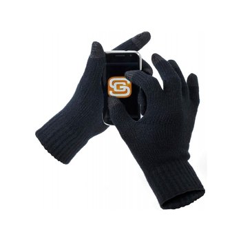 Rękawiczki Cieple Czarne Zimowe Wygodne Do Telefonu Skreen Gloves B008F4W0DS Black Uniwersal - Permani