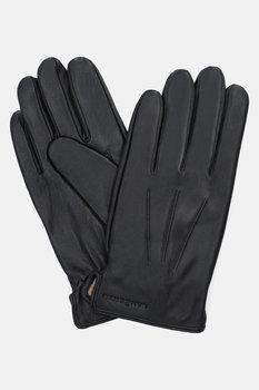 Rękawiczki Czarne Skórzane Touch - Lancerto
