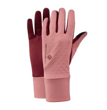 Rękawiczki do biegania Ronhill Prism Glove | BLUSH/CABERNET M - RONHILL