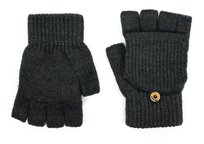 Rękawiczki Mitenki Bez Palców Damskie Młodzieżowe Miękkie Zimowe Casualowe