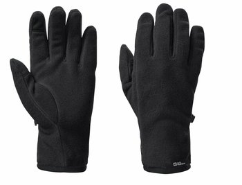 Rękawiczki Polarowe Jack Wolfskin Kaskaden Glove Black L - Jack Wolfskin