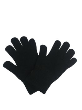 Rękawiczki przejściowe bawełnianie Maximo czarne 2 - Inna marka
