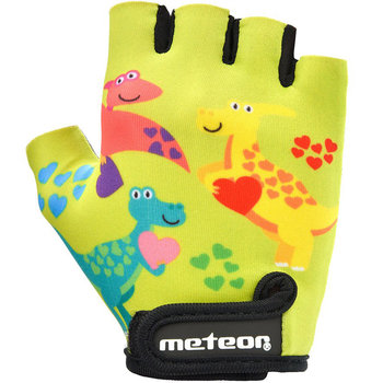 Rękawiczki rowerowe dla dzieci Meteor Dino Jr 26190-26191-26192 - Meteor