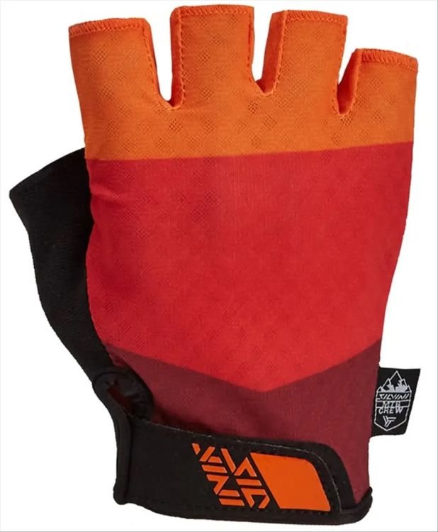 Фото - Велоодяг SILVINI Rękawiczki Rowerowe  Anapo | Black / Orange Xl 