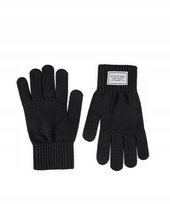 Rękawiczki Zimowe Damskie Męskie Dotykowe Do Telefonu Puccini Czarne