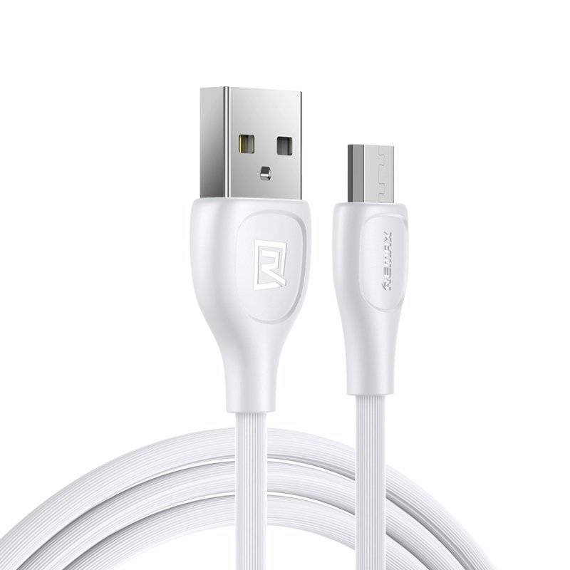 Фото - Кабель Remax Lesu Pro kabel przewód USB - micro USB 480 Mbps 2,1 A 1 m biały (RC 