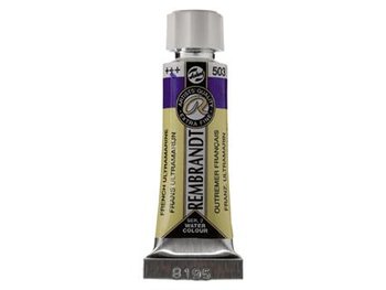 Rembrandt, farba akwarelowa, 5 ml, ultramaryna francuska, 503