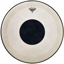 REMO Powerstroke 3 Coated Black Dot 22" REMO