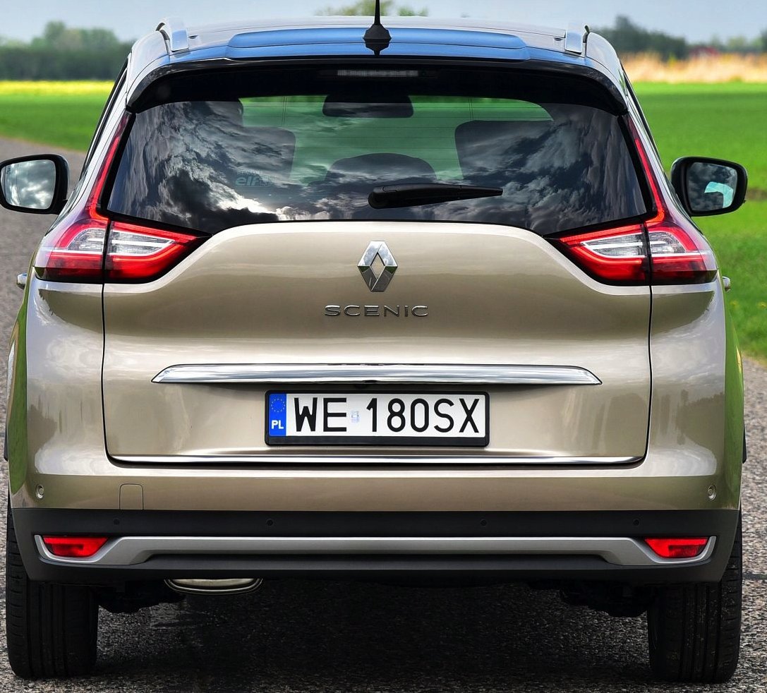 Renault Grand SCENIC MK III 3 LISTWA CHROM Klapa - Martig | Motoryzacja ...