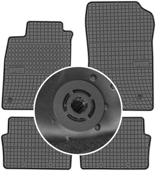 Renault Laguna III Hatchback / Kombi / Liftback / Coupe od 2007-2015r. Dywaniki gumowe FROGUM 0751 + mocowania MAX-DYWANIK - Frogum