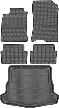 Renault Laguna III Hatchback / Liftback od 2007-2015r. Bagażnik MAX-DYWANIK 911708 + Dywaniki FROGUM 0751 - Max-Dywanik