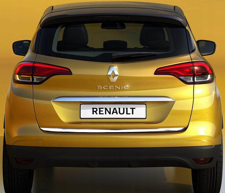 Renault SCENIC MK IV 2016- LISTWA CHROM na Klapę - Martig | Motoryzacja ...