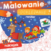 Renifer. Malowanie-doklejanie Inna marka