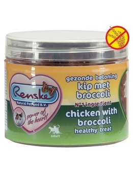 Renske Przysmak kurczak Z Brokułami Soft Kot 100g - Renske
