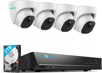 Reolink 4K Poe H265 Zestaw 4 Kamer Do Monitoringu Cctv Uhd 2160P - Reolink