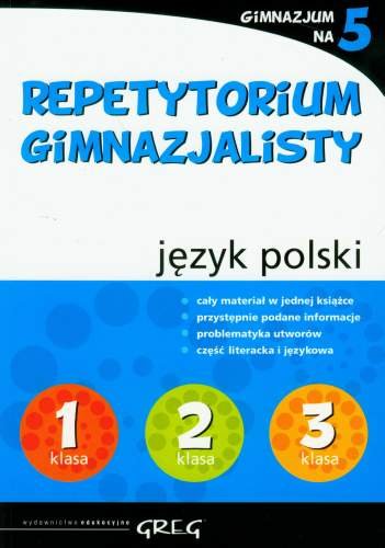 Repetytorium gimnazjalisty. Gimnazjum na 5. Język polski - Rokicka