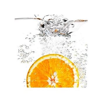 Reprodukcja NICE WALL Pomarańcza w szklance, 40x40 cm - Nice Wall