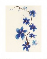Reprodukcja Orchidea Storczyk Niebieski kwiat plakat 40x50 cm Art Group
