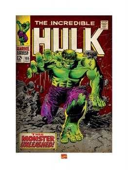 Reprodukcja PYRAMID POSTERS Incredible Hulk (Monster Unleashed), 60x80 cm - Pyramid Posters