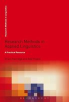 Research Methods in Applied Linguistics Bloomsbury Academic