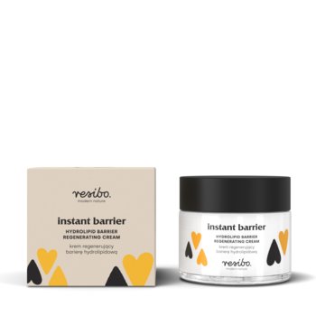 Resibo, Instant Barrier, Krem do twarzy regenerujący barierę hydrolipidową, 50 ml - Resibo