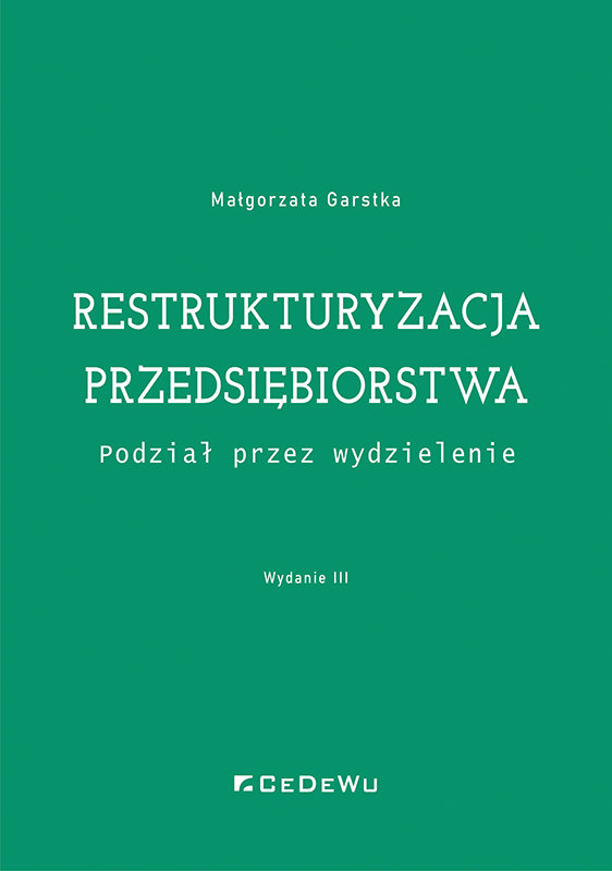 Restrukturyzacja Przedsiębiorstwa - Garstka Małgorzata | Książka W Empik