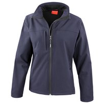 Result Damska Kurtka Softshell Premium 3-warstwowa Performance (wodoodporna, Wiatroodporna I Oddychająca) (2XL / Granatowy) Result