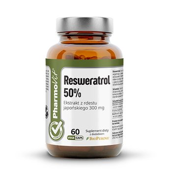 Resweratrol 50% 60 Kapsułek Clean Label - Pharmovit - Pharmovit