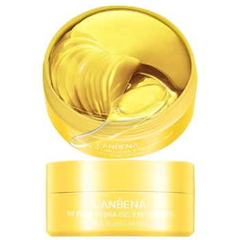 RETINOL ŻELOWE PŁATKI POD OCZY – PRZECIWZMARSZCZKOWE NAWILŻANIE LANBENA - LANBENA