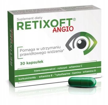 Retixoft Angio, suplement diety, 30 kapsułek - Verco
