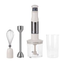 Retro blender ręczny 3 w 1 Vintage Cuisine - kremowy