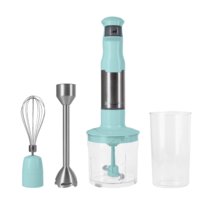 Retro blender ręczny 3 w 1 Vintage Cuisine - miętowy