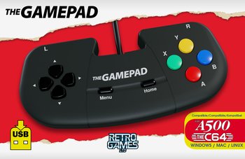 Retro Games Limited, Kontroler USB, THE A500 MINI GAMEPAD - Retro Games Limited