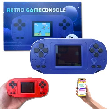 RETRO KONSOLA PRZENOŚNA 104 GRY Z LAT 80/90– Do Szkoły, Auta, W Podróż PREZENT DLA DZIECI I DOROSŁYCH + EBOOK - Inny producent