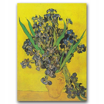 Retro plakat na lateksie Irysy Van Gogha A2 40x60 - Inny producent
