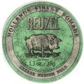 Reuzel, Hollands Finest Pomade, pomada średnio utrwalająca na bazie wosków i olejków, Green, 35 g - Reuzel