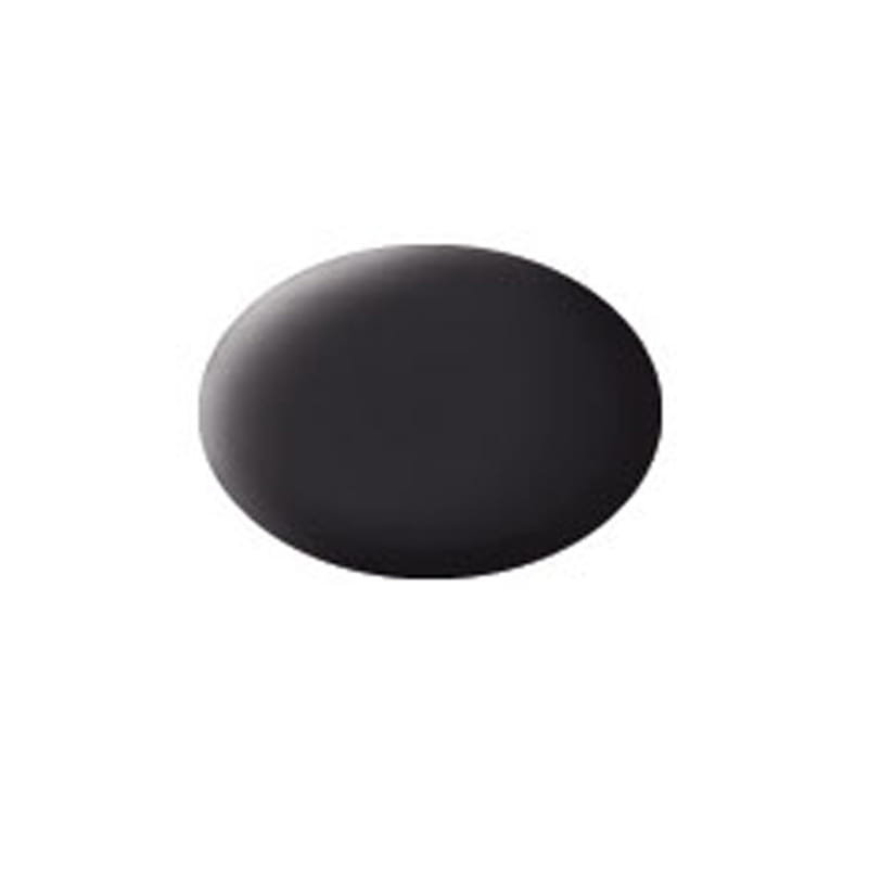 Zdjęcia - Kreatywność i rękodzieło Revell , Farba wodna smolista czerń black 36106, 10+ 