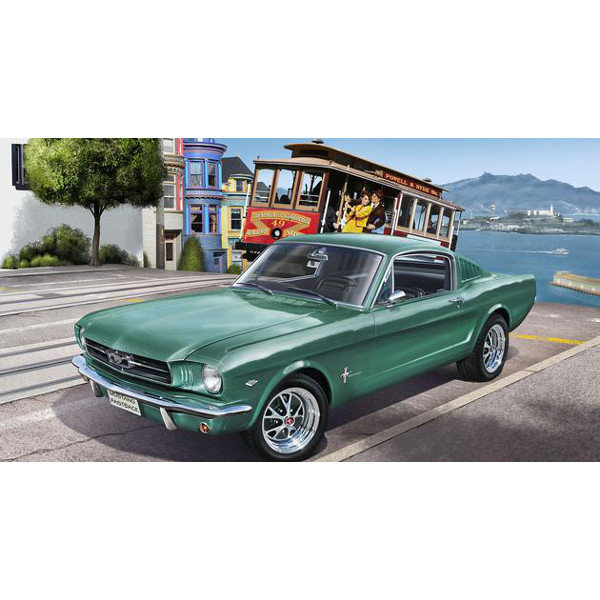 Revell, Ford Mustang 1965 22 Fastback, Model do sklejania, 12+